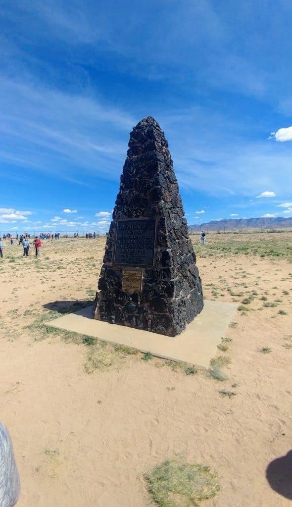 Photo Trinity Site Memorial White Sands Missile Range New Mexico