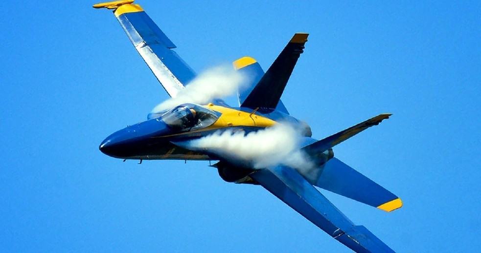 Navy Blue Angels Solo Practice El Centro California