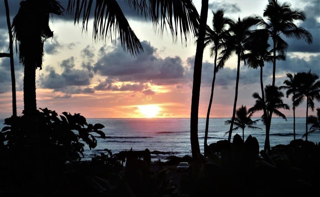 Sunrise, Kauai, Hawaii