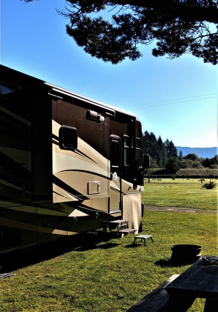 Campsite Klamath California