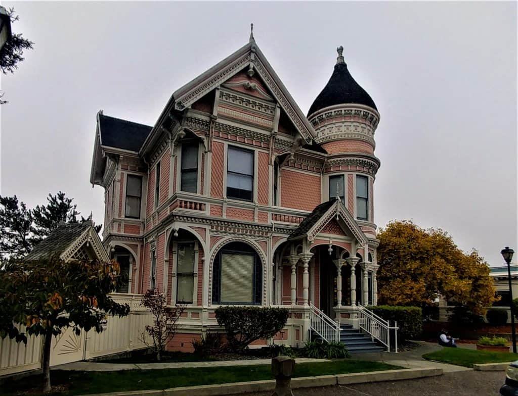 Victorian House known as the "Pink Lady" Eureka California