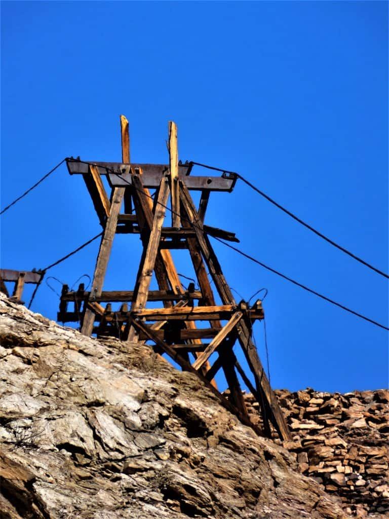 Mine Rigging, Death Valley, California