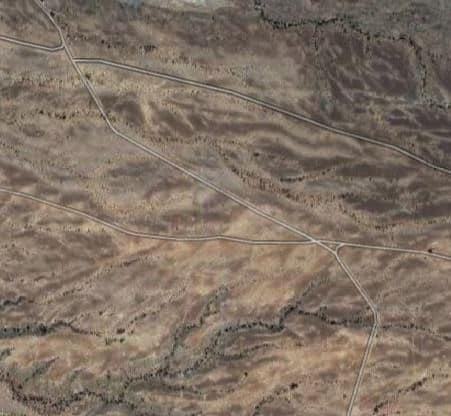 Campsite Review: Ehrenberg BLM  Satellite View