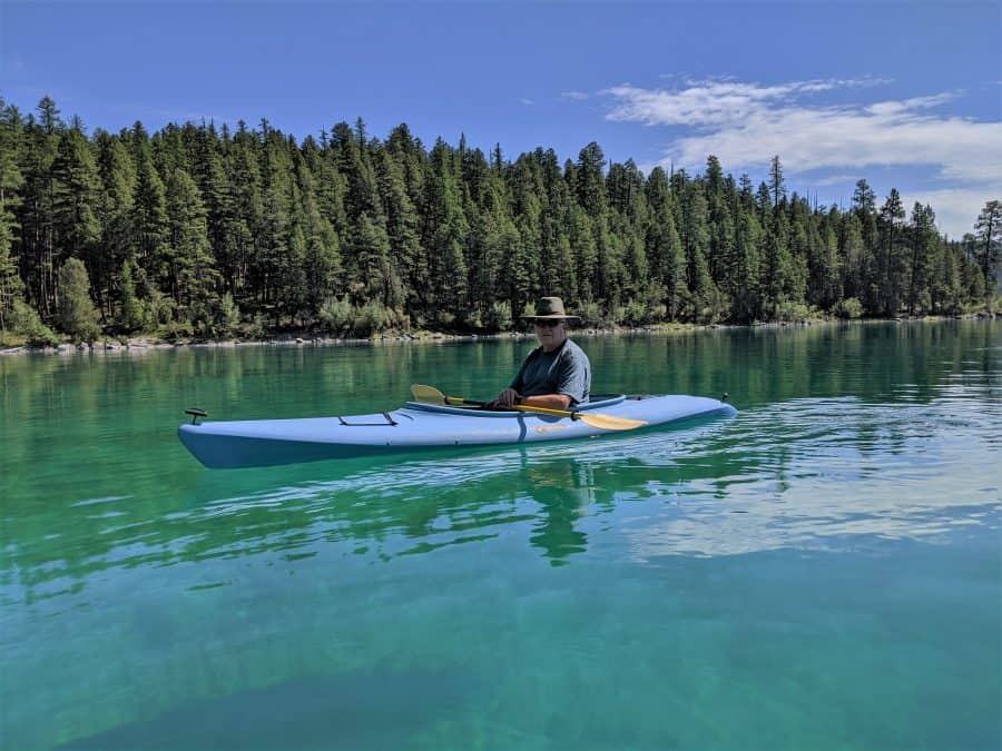 Kayaking on Ashley Lake
