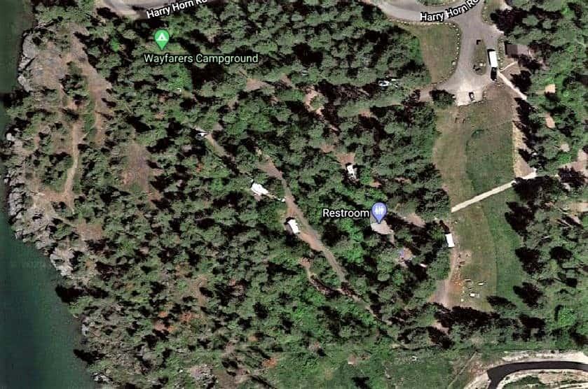 Wayfarers Flathead State Park Satellite View