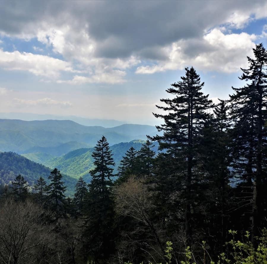 Blue Ridge Parkway Smoky Mountains Views