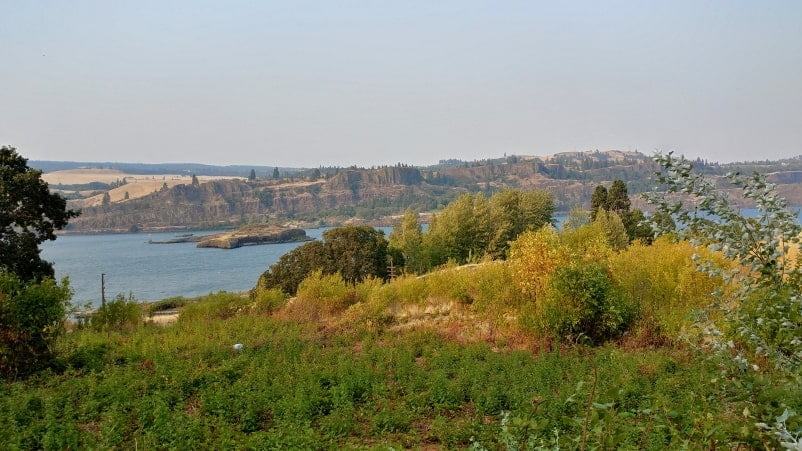 Columbia River from Memaloose State Park