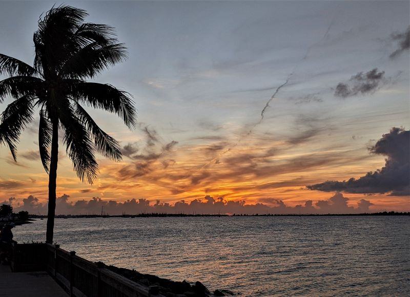 Key West Sunsets On a different day, at the same location, the clouds make a different picture, still perfect. 