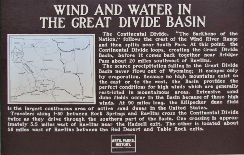 Great divide basin