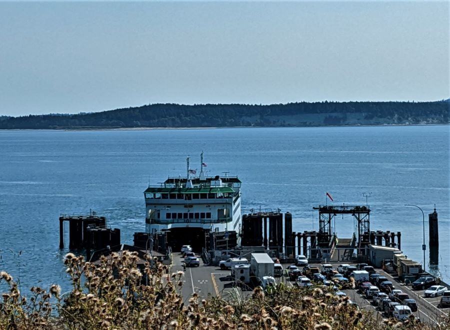 Ferry Landing at Port Townsend View from the James House in uptown.