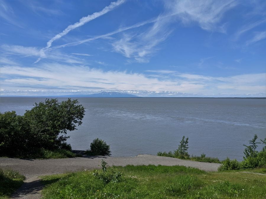 Cook Inlet near Anchorage.