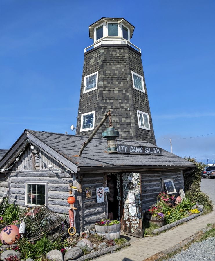 Salty Dog Saloon on the Homer Spit.