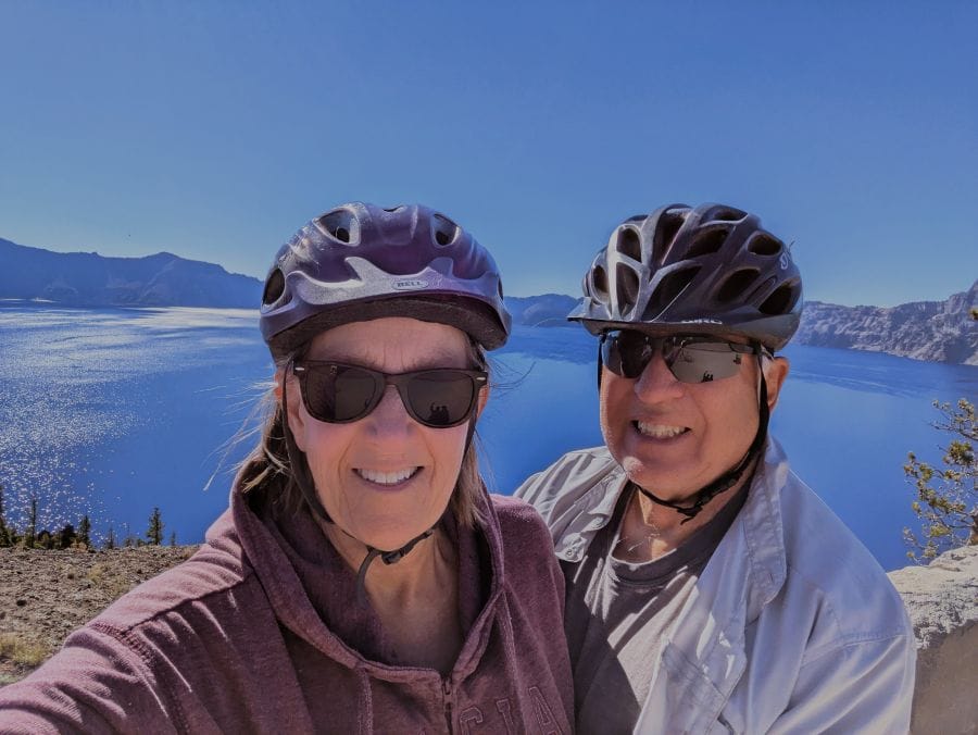 In this photo the sun is directly behind us. I am surprised the photo came out this good.