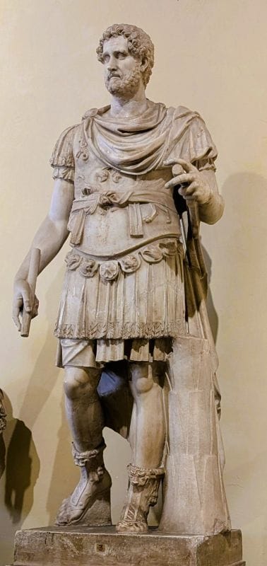 Roman statue of Emperor Antoninus Pius (AD 86-161) in the Vatican Museum  From FoxRVTravel article Roman Statues in the Vatican Museum. 