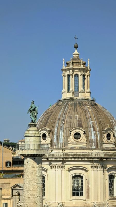 Monument of Victor Emmanuel II di Savoia in Rome 21 Church of Saints Luca and Martina at the Roman Forum view from the top of Monument of Victor Emmanuel II. Photo from FoxRVTravel Monument of Victor Emmanuel II.