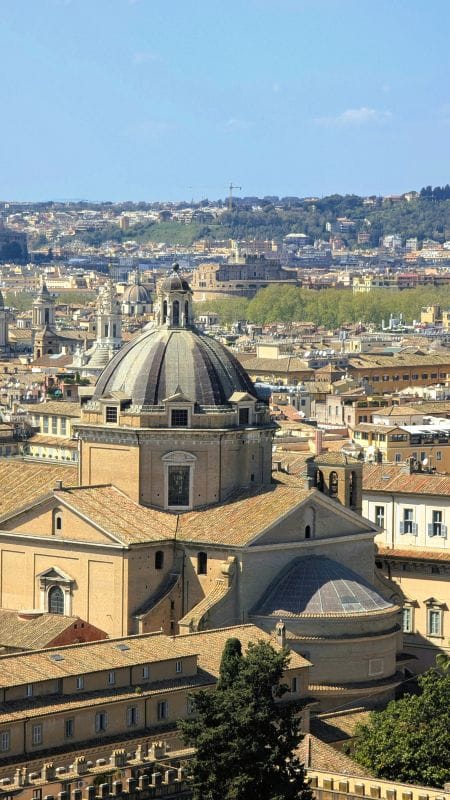 Monument of Victor Emmanuel II di Savoia in Rome 19 The roof view of the Church of the Gesu in Rome photo taken from the Monument of Victor Emmanuel . Photo from FoxRVTravel Monument of Victor Emmanuel II.