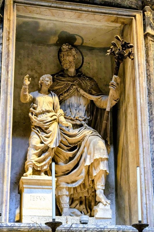 The Pantheon is amazing 15 Saint Joseph and Child by Vicenzo Florentini The photos are from the FoxRVTravel article “The Pantheon is Amazing.”