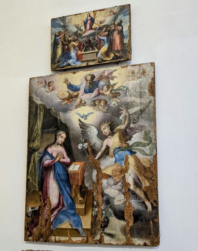 The Beautiful Cathedral of Saint Andrew at Amalfi  13 The annunciation ascension of the virgin at Cathedral of Saint Andrew the Apostle at Amalfi. Photo from FoxRVTravel article Cathedral of Saint Andrew the Apostle at Amalfi.
