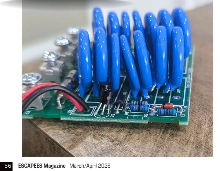 Escapees Magazine published the article about our surge protector. 11 A photo of Escapees Magazine Article about our surge protector .