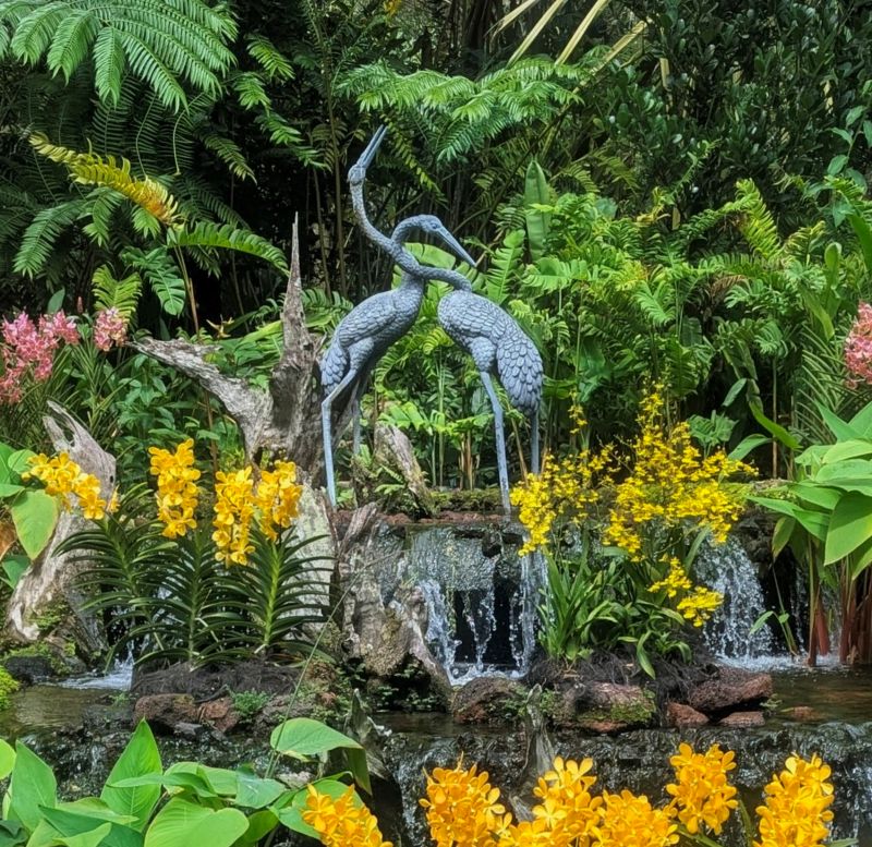 Singapore Botanic Garden Fountain.