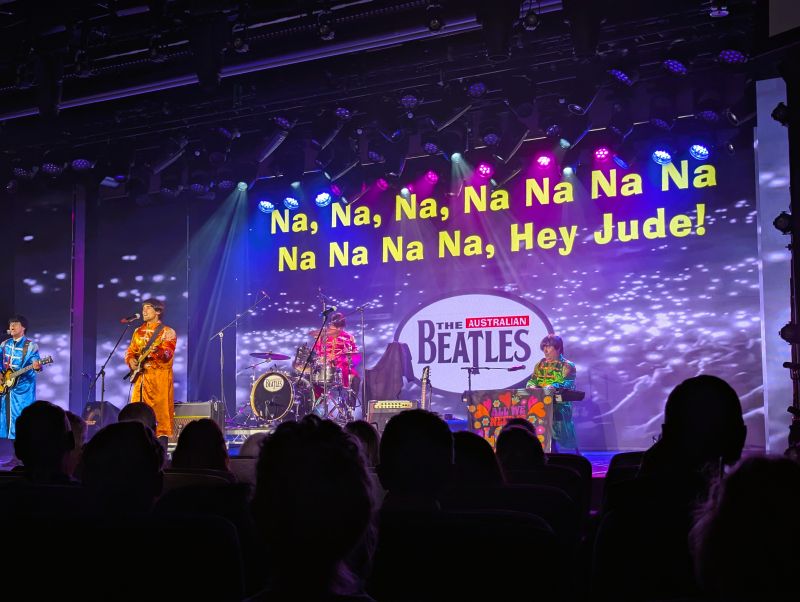 The Queen Anne Queen's Theater host nightly shows including this one of the Australian Beatles.