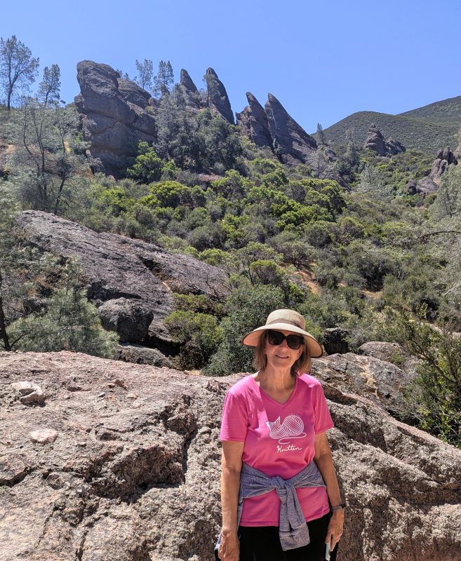 Crappy 30-amp power 6 On our hike to the lake this photo at Pinnacles National Park shows the jagged spires the park was named for.