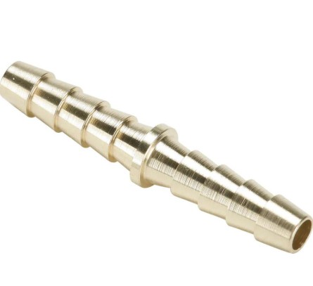 Barbed fitting used to connect hoses