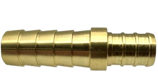 PEX B fitting with hose transition