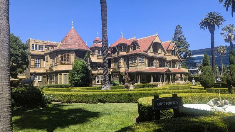 The Winchester House in San Jose was one of our day trips during our 2026 spring trip.