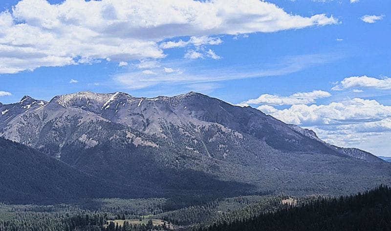 Another view from Galena Pass this time looking towards Alturas Lake.