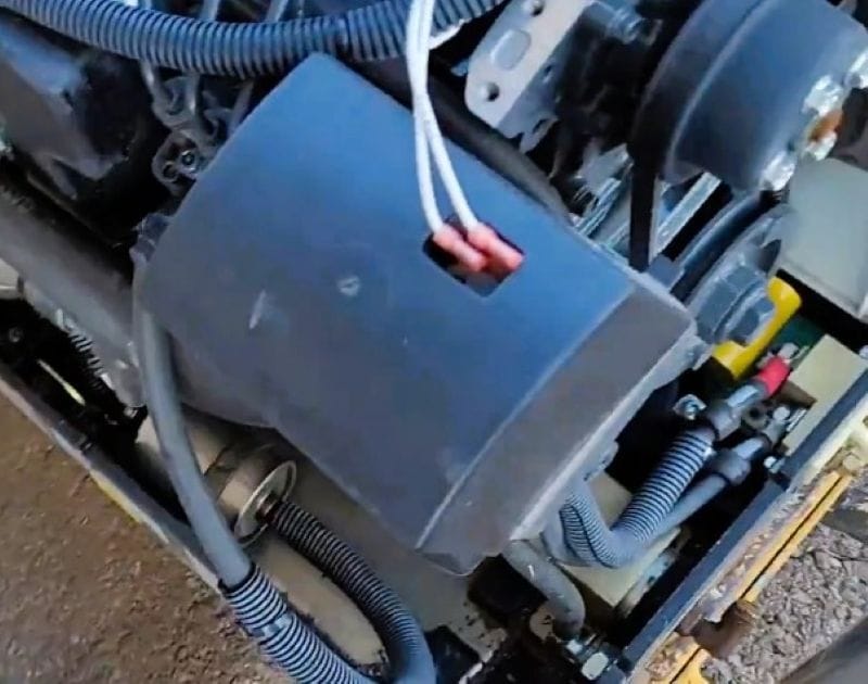 Then our generator failed. 22 Onan engine governor cover.