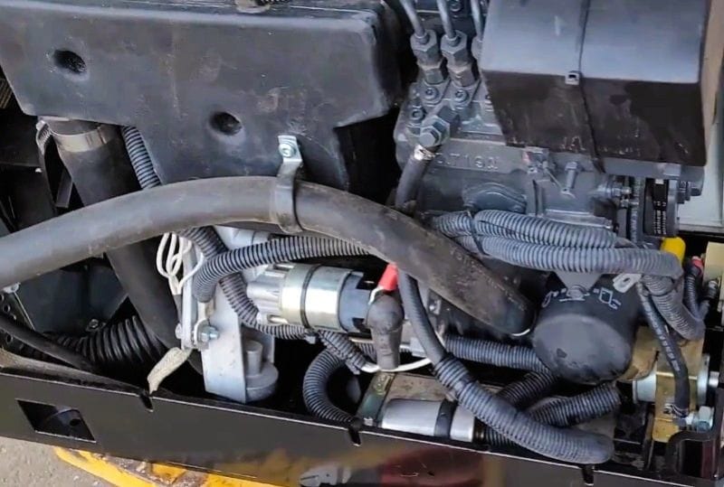 Then our generator failed. 15 View of my generator including the starter and fuel filter.